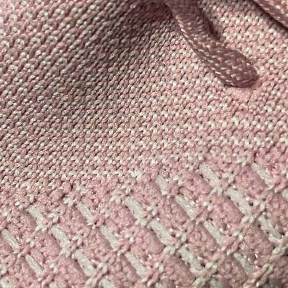 Avia Memory Foam Mixed Knit Sneakers Women's Size 7.5 Pink - Picture 6 of 12